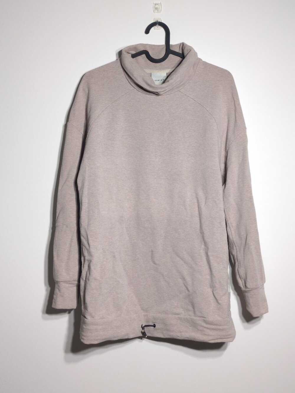 Varley Morrison Sweatshirt XS Oversized Mauve High Neck Loungewear Lagenlook